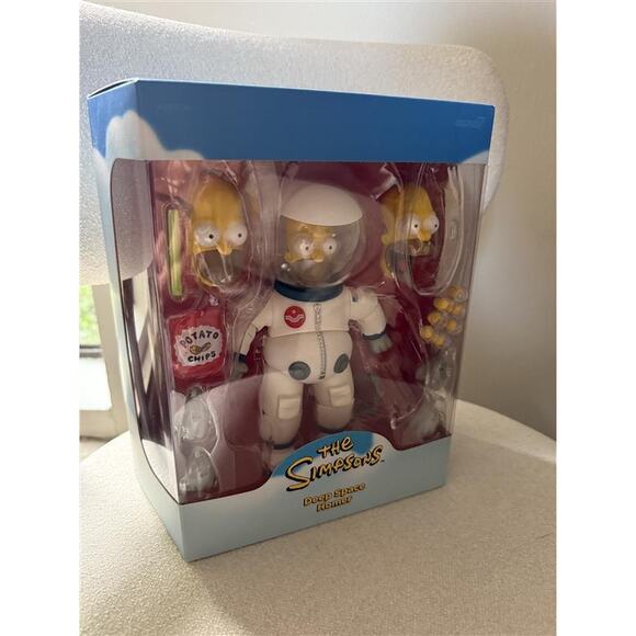 Sealed The Simpsons Ultimates Deep Space Homer 7-Inch Action Figure VTG - Picture 1 of 6
